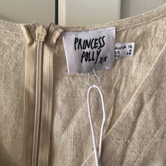 NWT Princess Polly linen romper - Picture 3 of 5